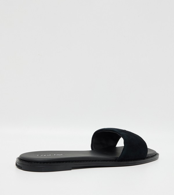 Calvin Klein Calvin Klein - Black Flat Sandals