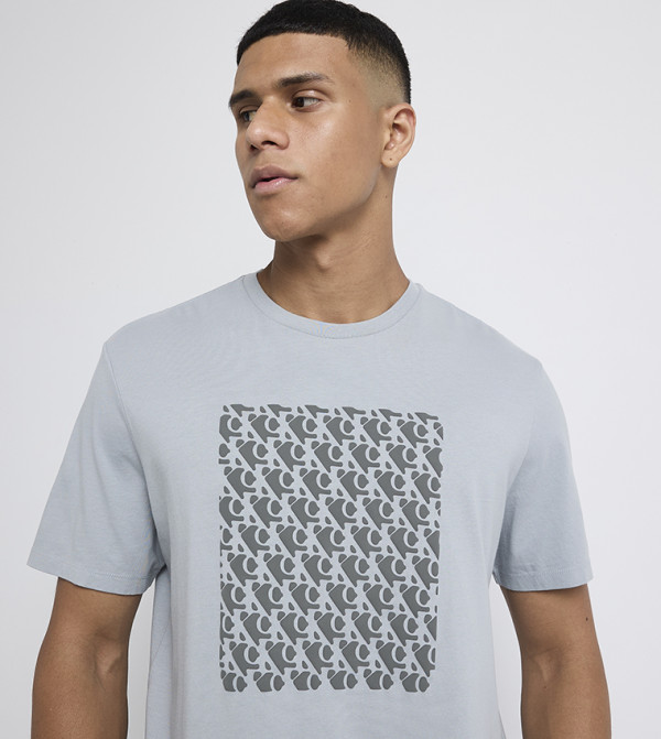 Calvin Klein Jeans Calvin Klein - Grey Casual T-Shirts