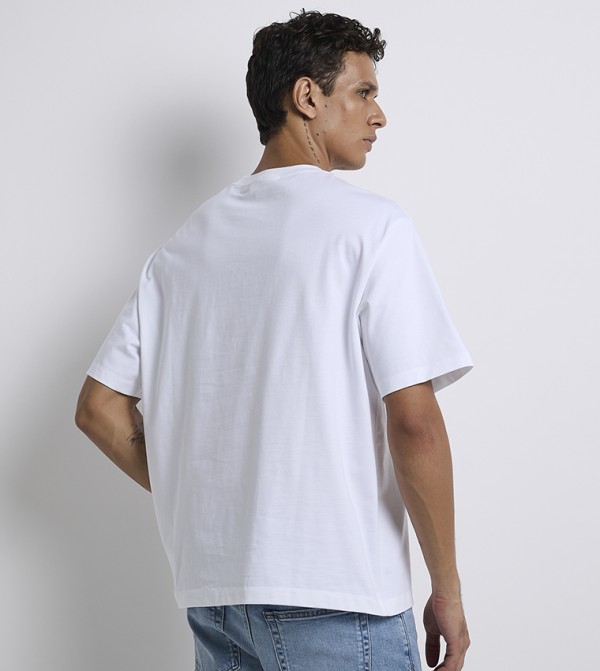 Calvin Klein Jeans Calvin Klein - White Round Neck T-Shirts