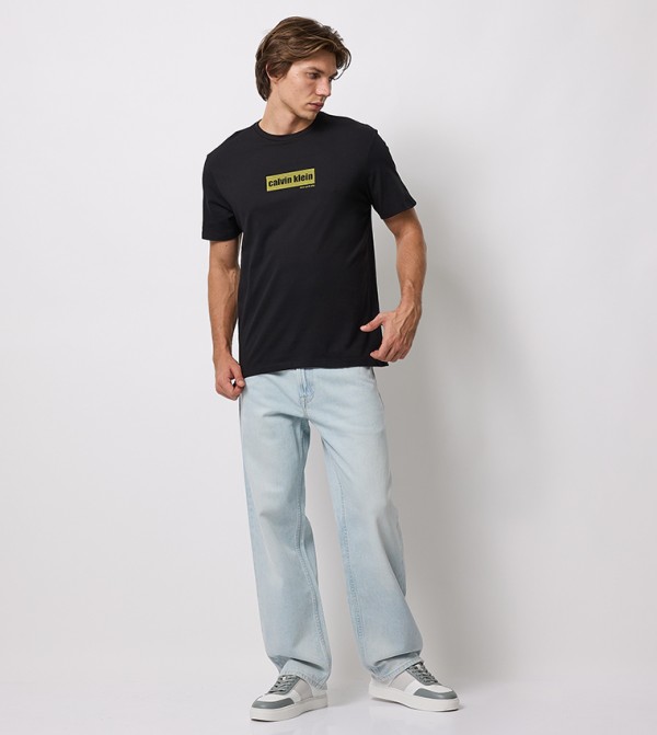 Calvin Klein Jeans Calvin Klein Jeans - Black Casual T-Shirts