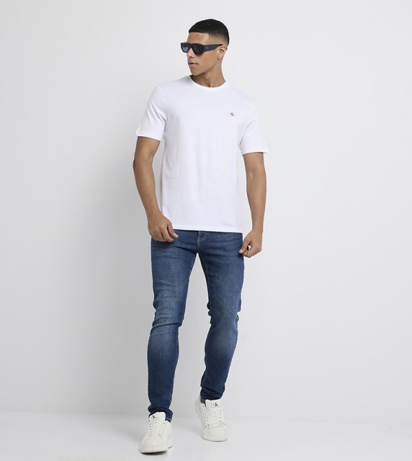 Calvin Klein Calvin Klein - White Round Neck T-Shirts