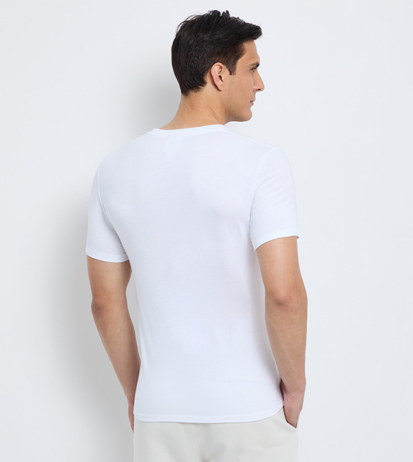 Calvin Klein Calvin Klein - White Round Neck T-Shirts