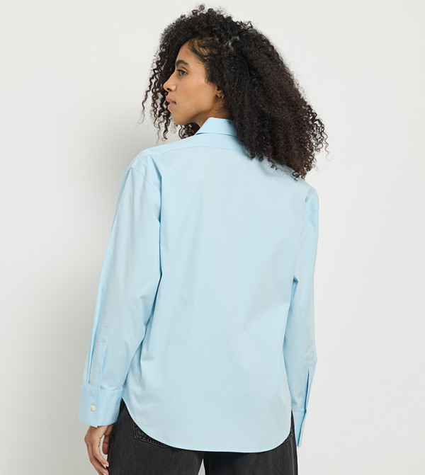 كالفين كلاين كالفين كلاين - أزرق قمصان