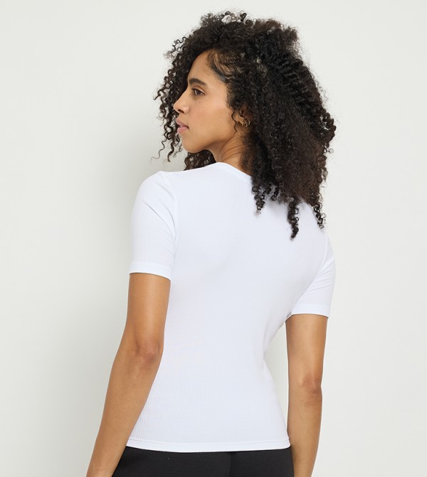 كالفين كلاين كالفين كلاين - أبيض Short Sleeve T-Shirts