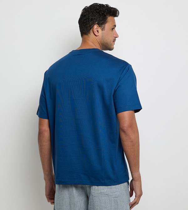 Calvin Klein Jeans  Short Sleeves - Blue Short Sleeves