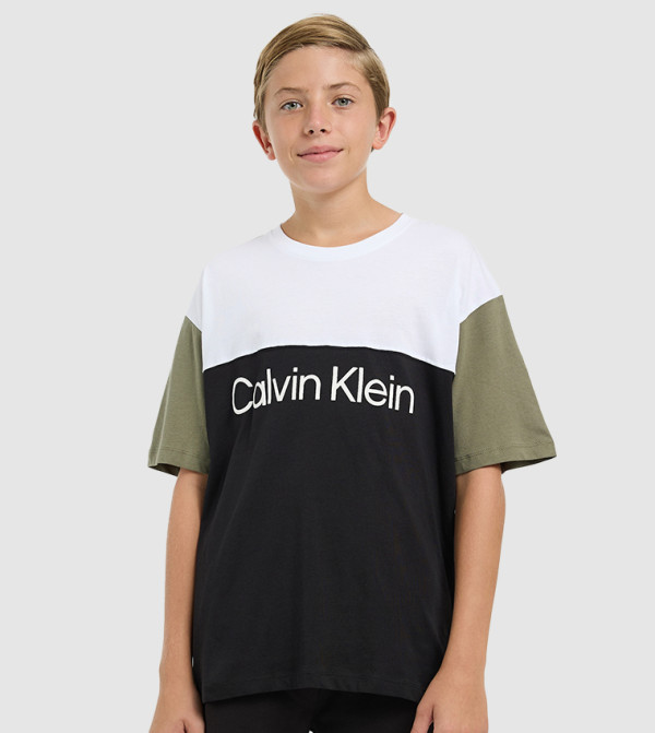 كالفين كلاين كالفين كلاين - أسود تي شيرتات