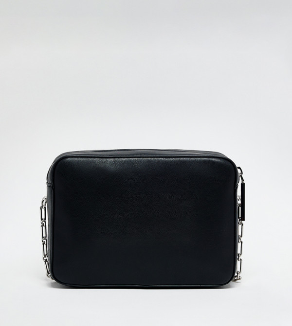 كالفين كلاين  كروس  - أسود حقائب بحمالة طويلة