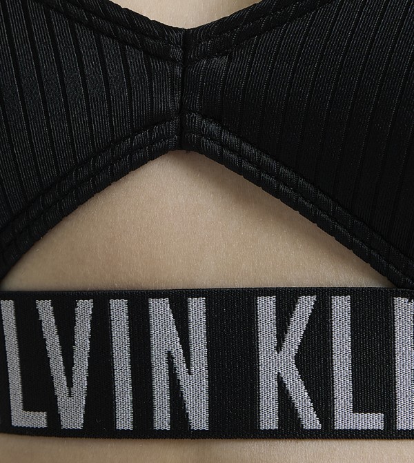 كالفين كلاين  ملابس سباحة - أسود Bikini Tops