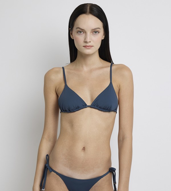 كالفين كلاين  ملابس سباحة - كحلي Bikini Tops