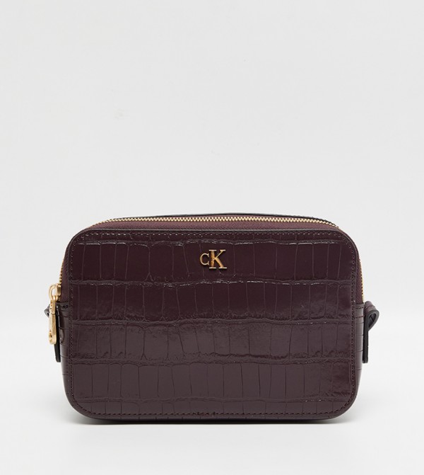 كالفين كلاين  - بني  Cross Body Bags