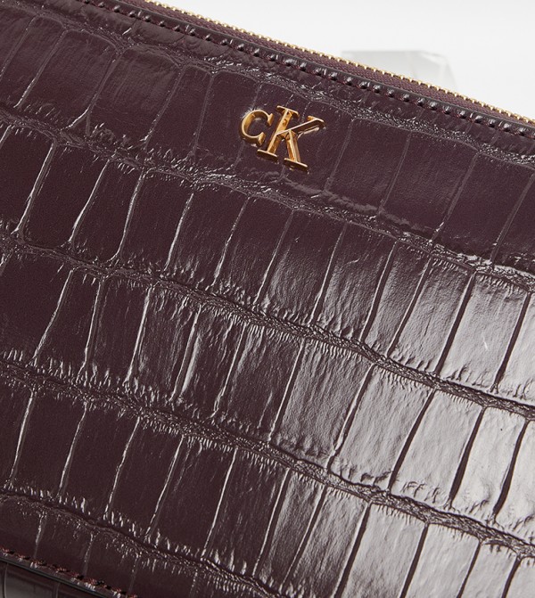 كالفين كلاين  - بني  Cross Body Bags