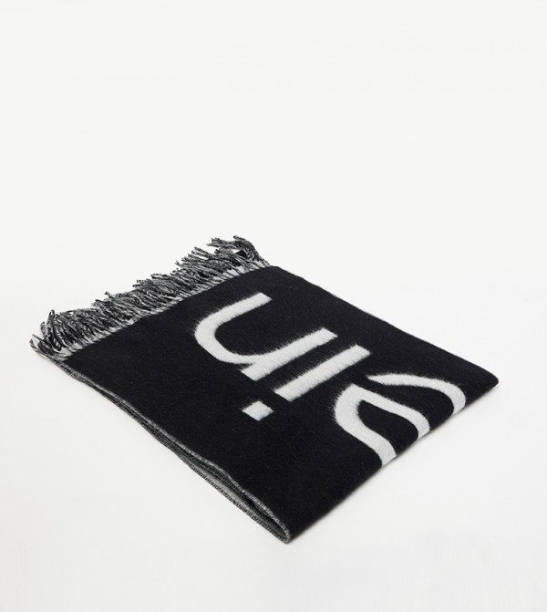 كالفين كلاين  أوشحة - أسود Woollen Scarves