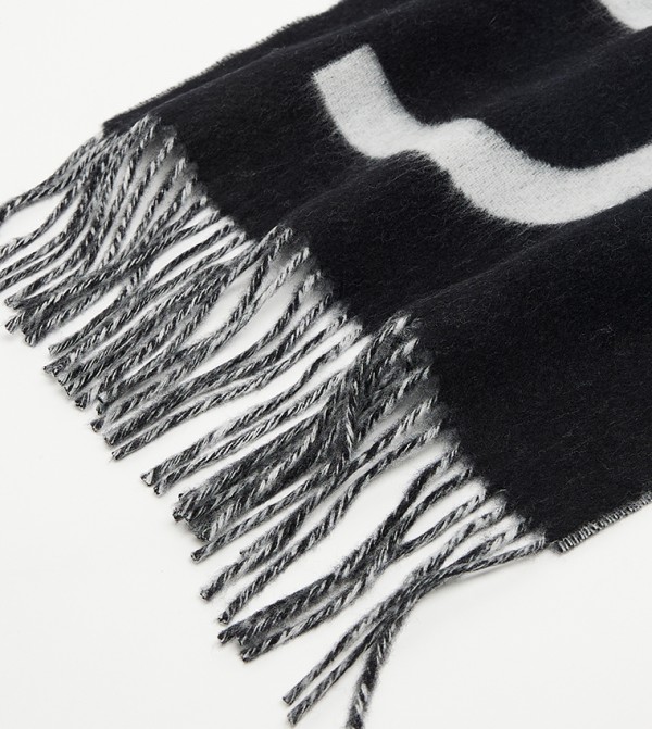 كالفين كلاين  أوشحة - أسود Woollen Scarves