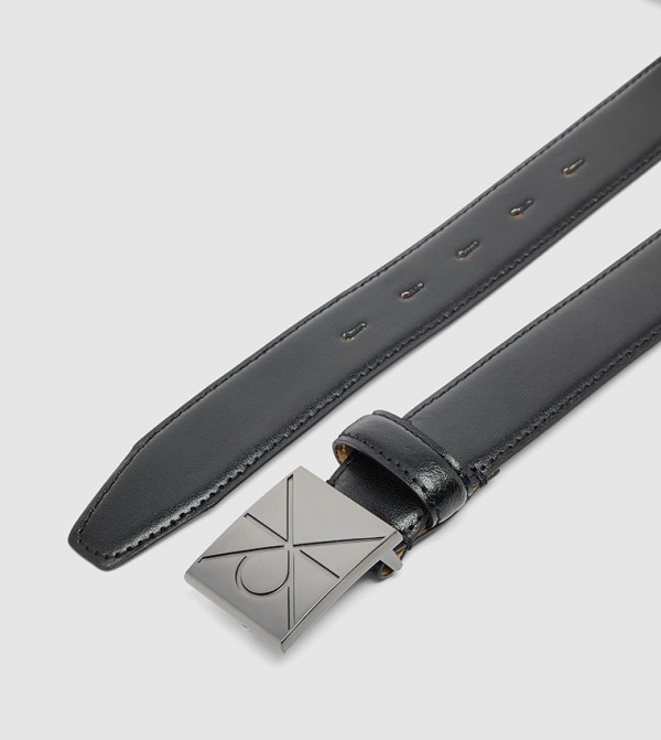 كالفين كلاين أحزمة - أسود Leather Belts