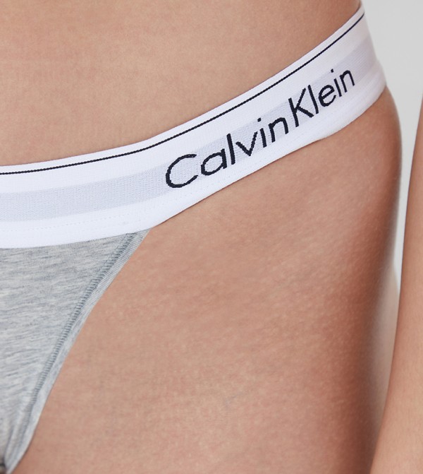 كالفين كلاين لانجري - رمادي بريفز