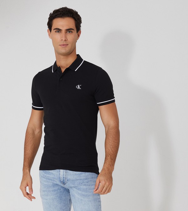 Calvin Klein Calvin Klein - Black Polo T-shirts