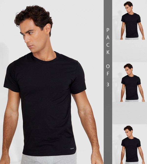 Calvin Klein Calvin Klein - Black Casual T-Shirts