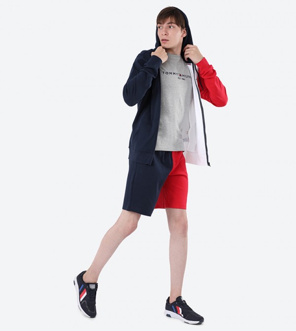 Tommy Hilfiger  Clothing - Grey Round Neck T-Shirts