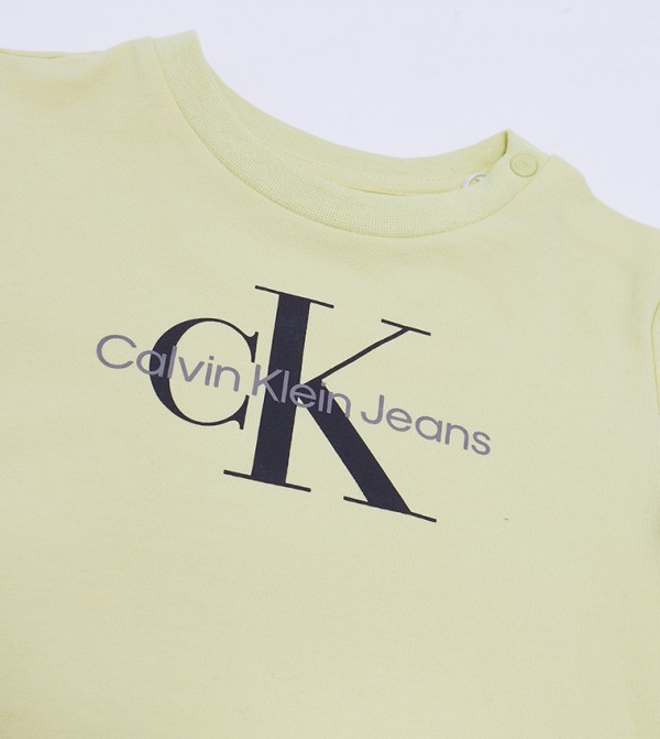 كالفين كلاين تيفا - أخضر T-shirts