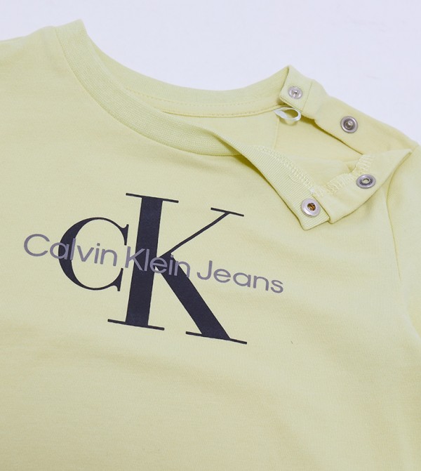 كالفين كلاين تيفا - أخضر T-shirts