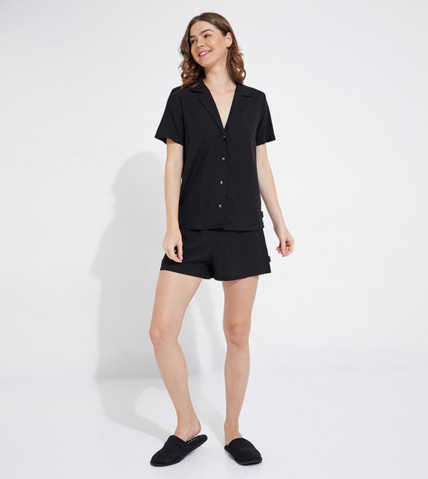 Calvin Klein Calvin Klein - Black Nightsuits/Pyjama Set