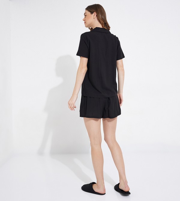 Calvin Klein Calvin Klein - Black Nightsuits/Pyjama Set