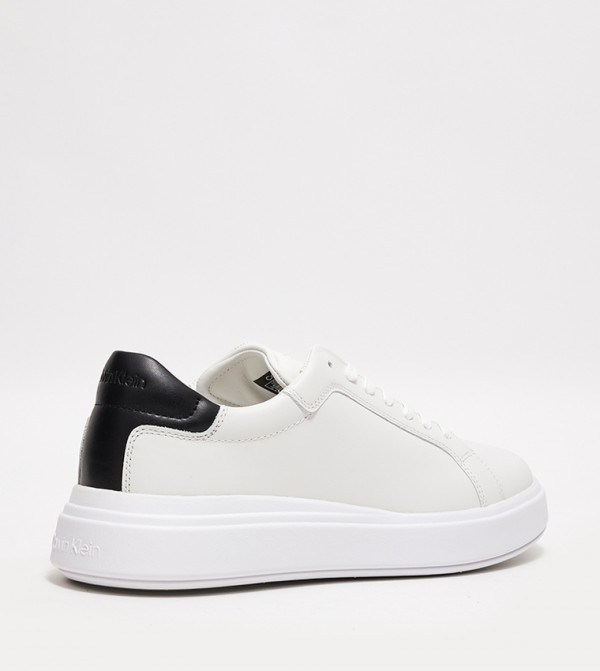Calvin Klein  Shoes - White Low Top