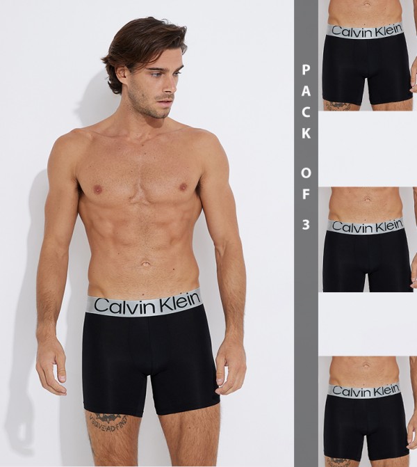 Calvin Klein Calvin Klein - Black Trunks & Briefs