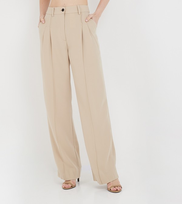 Calvin Klein Calvin Klein - Beige Regular Pants