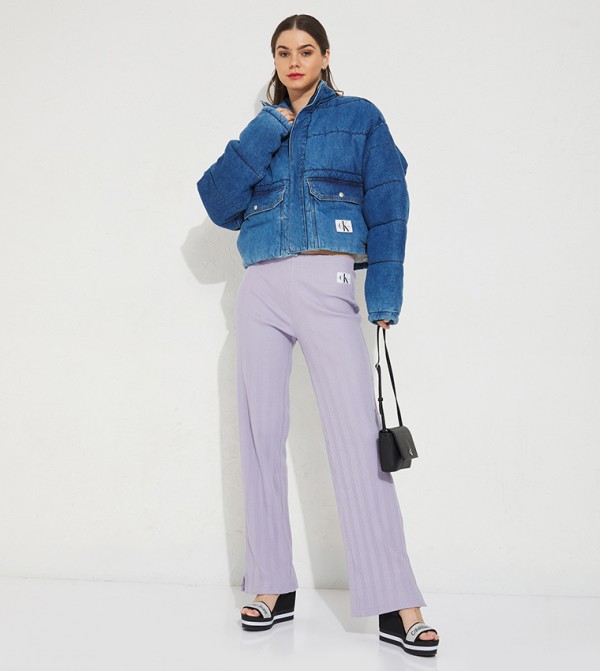Calvin Klein Calvin Klein - Purple Regular Pants