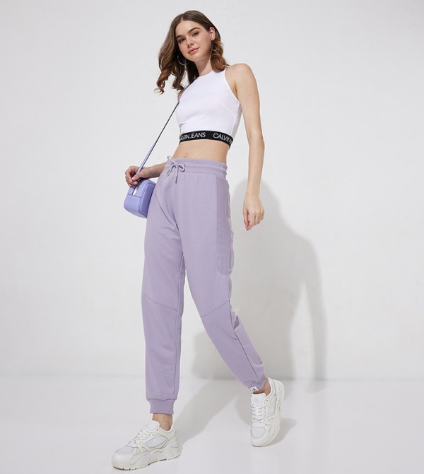 Calvin Klein  Pants & Leggings - Purple Joggers