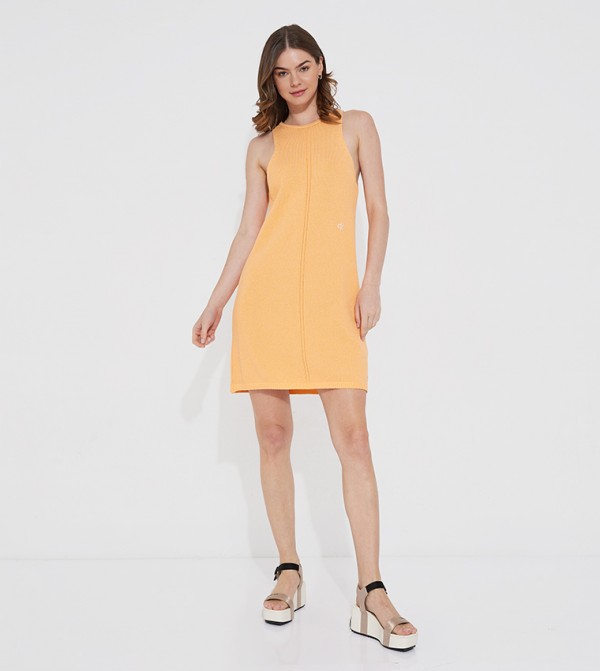 Calvin Klein Calvin Klein - Orange Casual Dresses