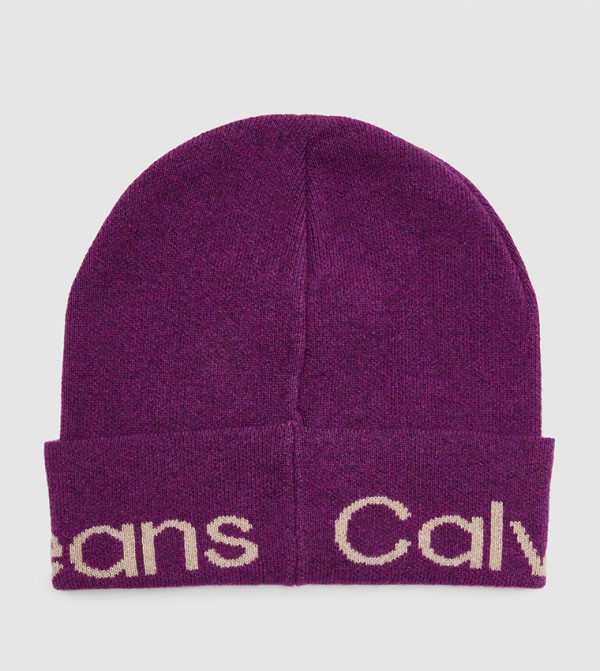 Calvin Klein  Caps & Hats - Purple Beanies
