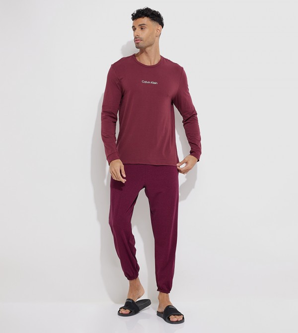 Calvin Klein Calvin Klein - Maroon Joggers