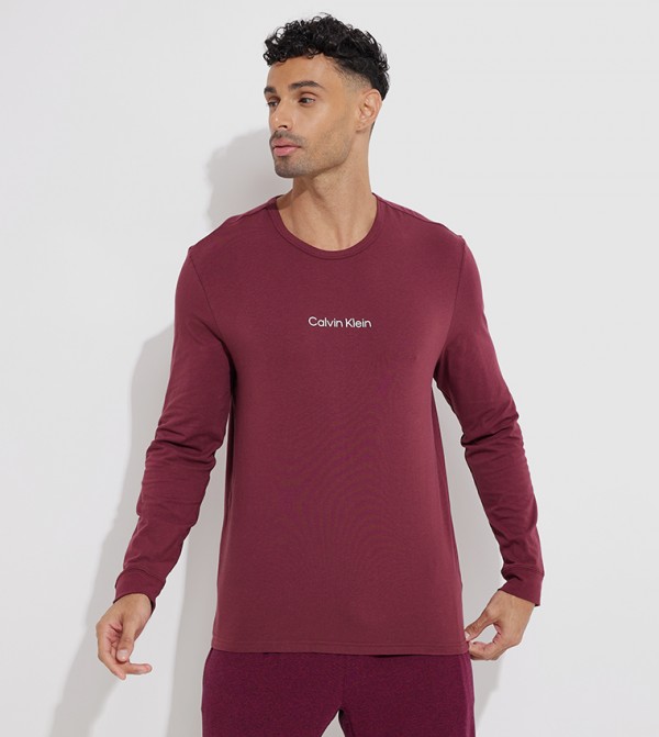 Calvin Klein Calvin Klein - Maroon Joggers