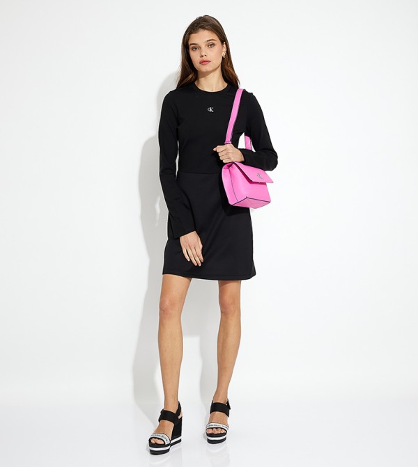 Calvin Klein Jeans  - Black Casual Dresses