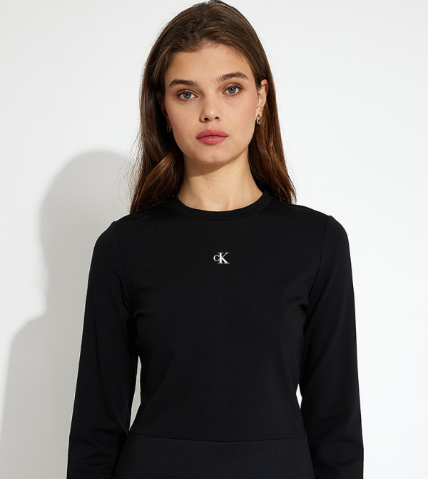 Calvin Klein Jeans  - Black Casual Dresses