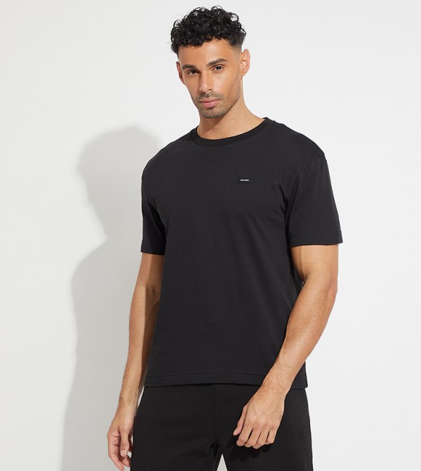 Calvin Klein Calvin Klein - Black Round Neck T-Shirts