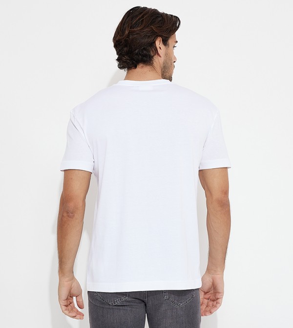Calvin Klein Calvin Klein - White Round Neck T-Shirts