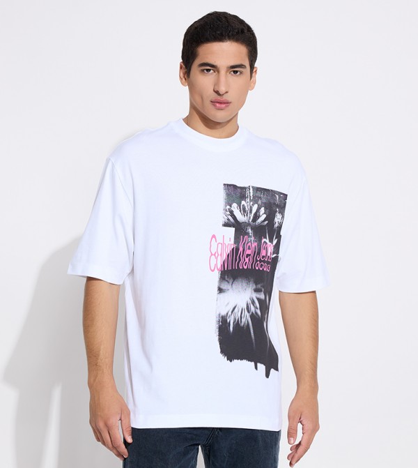 Calvin Klein Jeans Calvin Klein - White Casual T-Shirts