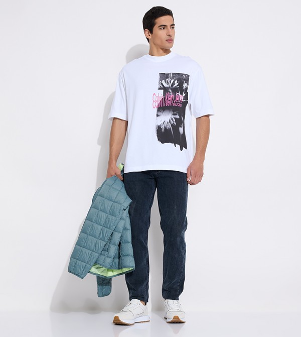 Calvin Klein Jeans Calvin Klein - White Casual T-Shirts