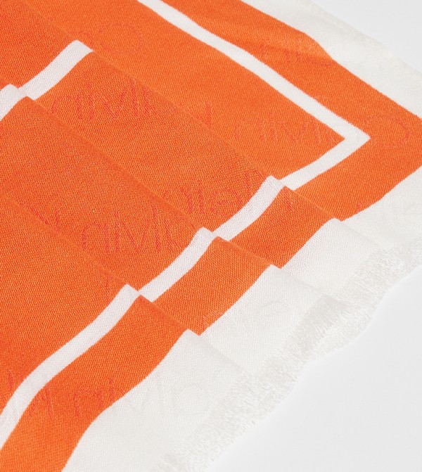 Calvin Klein  Woven Scarves - Red Knitted Scarves