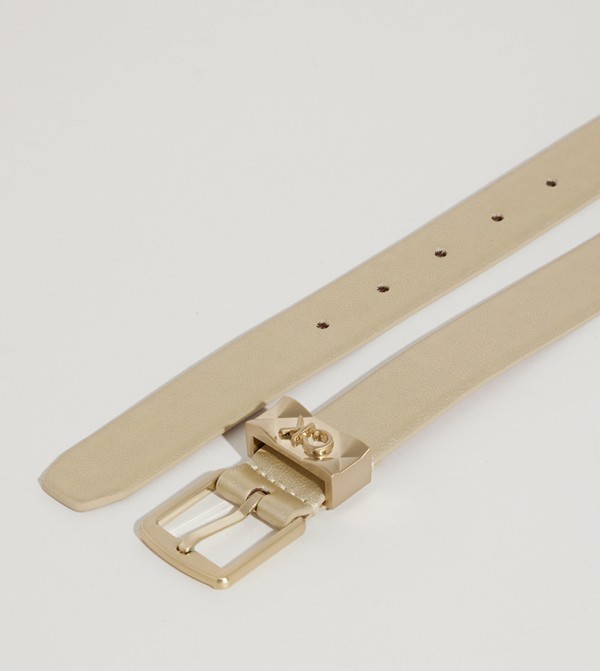 كالفين كلاين  أحزمة - ذهبي Leather Belts