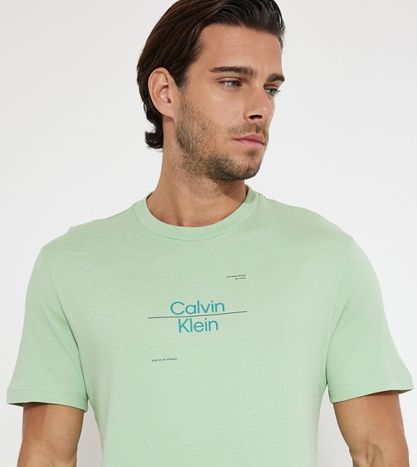 Calvin Klein Calvin Klein - Green Casual T-Shirts