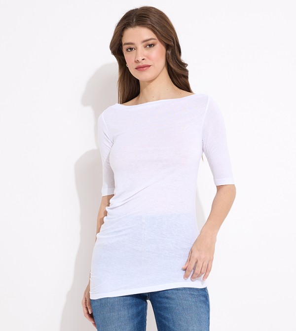 Calvin Klein Calvin Klein - White Casual Tops