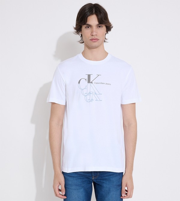 Calvin Klein Calvin Klein - White Casual T-Shirts
