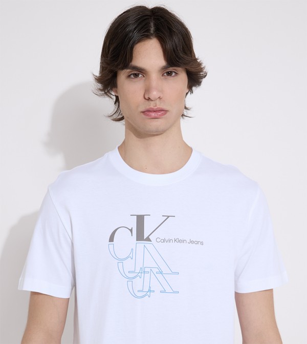 Calvin Klein Calvin Klein - White Casual T-Shirts