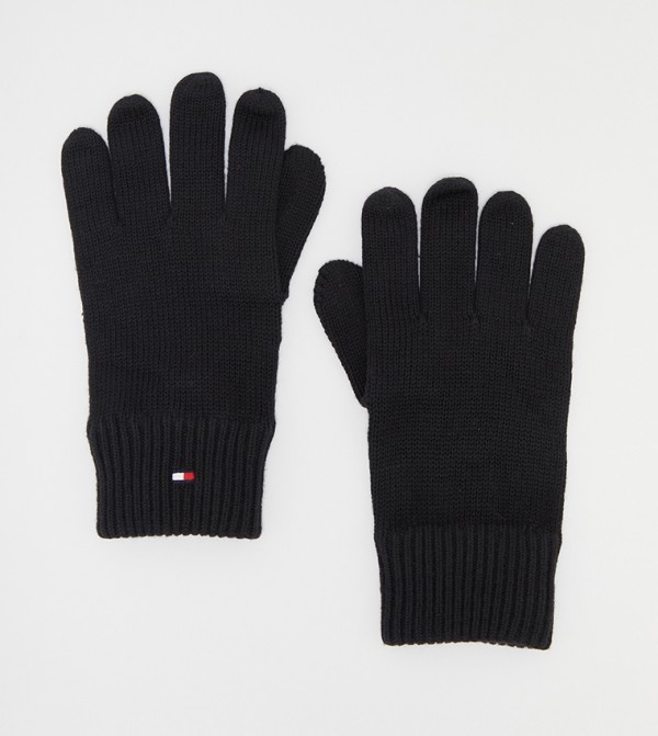 Tommy Hilfiger - Black Gloves