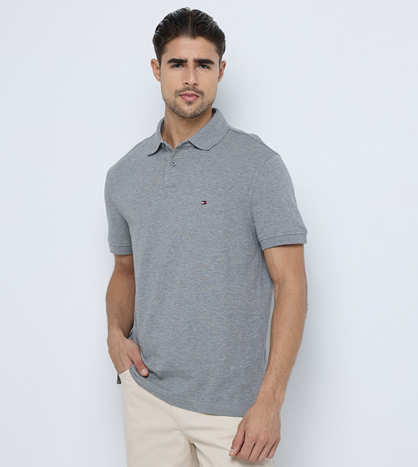 Tommy Hilfiger Tommy Hilfiger - Grey Polo T-shirts