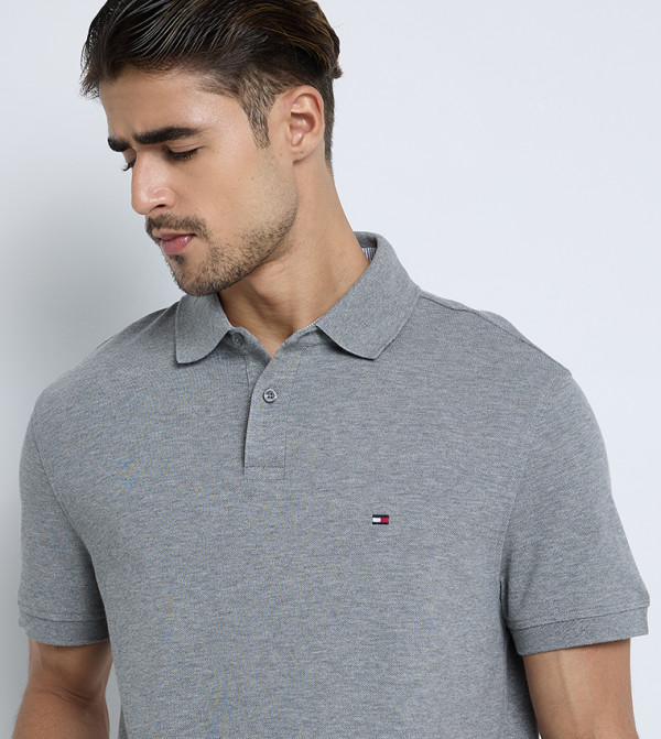 Tommy Hilfiger Tommy Hilfiger - Grey Polo T-shirts